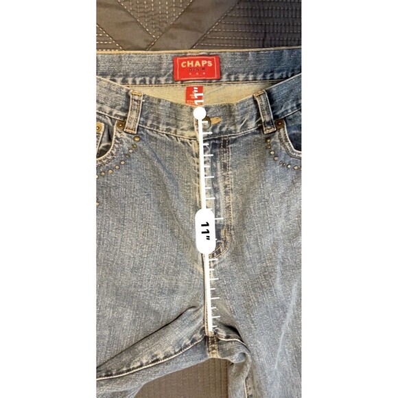 Chaps Jeans Red Tag Straight Leg Mid Rise Women’s Size 14 - Picture 14 of 14